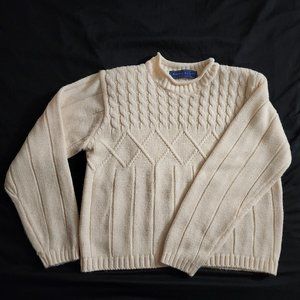 NWOT Karen Scott Petites Cable Knit Sweater in Medium